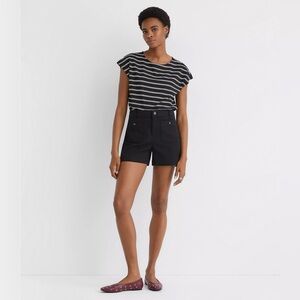 LOFT Palmer Shorts in Twill Black